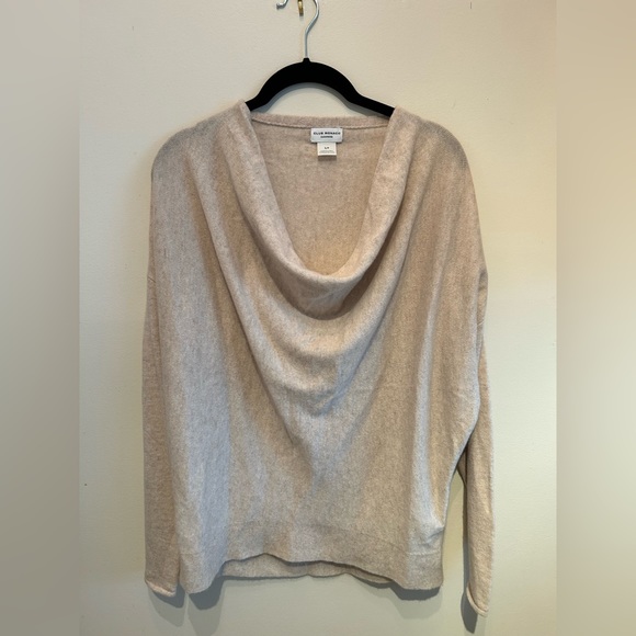 Club Monaco Sweaters - Beige Club Monaco Cashmere Cowl Neck Sweater